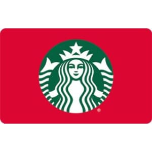 $25 Starbucks Gift Card: $23