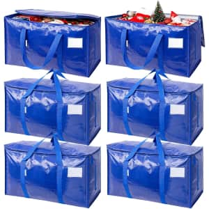 Ticonn Extra Large Zippered Moving Bags: From $19