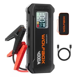 Wolfbox 4000A Car Battery Jump Starter: $80 Wolfbox 4000A Car Battery Jump Starter: $80