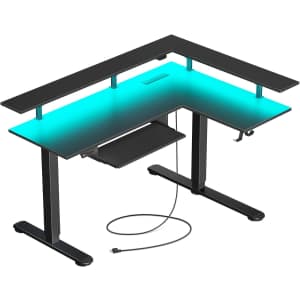 Rolanstar L Shaped Standing Desk: $162