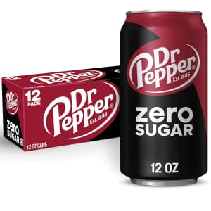 Dr Pepper Zero Sugar 12-oz. Can 12-Pack: $4.98 via Sub. & Save Dr Pepper Zero Sugar 12-oz. Can 12-Pack: $4.98 via Sub. & Save
