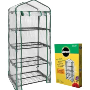 Miracle-GRO 57" 4-Tier Greenhouse Plant Tent: $29.99