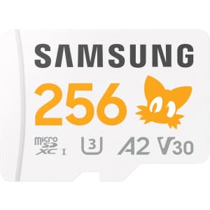 Samsung 256GB Sonic the Hedgehog microSDXC with Adapter: $21.99 Samsung 256GB Sonic the Hedgehog microSDXC with Adapter: $21.99