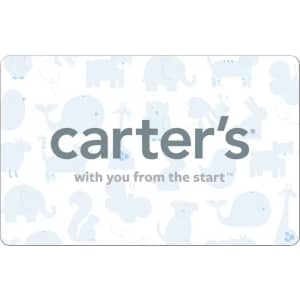 Carter's $50 Gift Card: $40 Carter's $50 Gift Card: $40