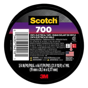 Scotch 700 Vinyl Electrical Tape 3/4" 66-Foot Roll: $1.90 via Sub. & Save