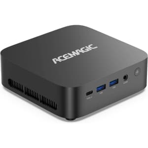 AceMagic Ryzen 7 Mini Gaming Desktop w/ 32GB RAM and 1TB SSD: $290.40