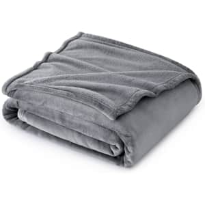 Bedsure 50x60" Fleece Throw Blanket: $8