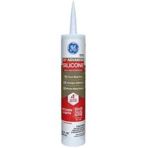 GE Advanced Silicone Caulk: $7.84