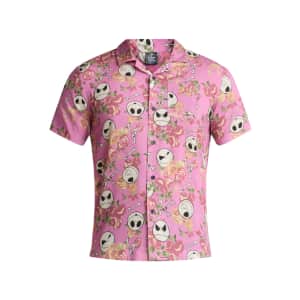 Disney Nightmare Before Christmas Men's Button-Up Shirt: $14.99