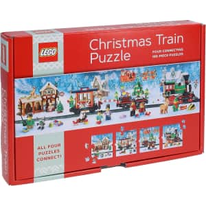 LEGO Christmas Train Puzzle: $11