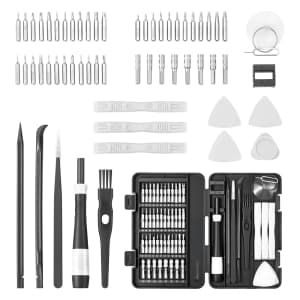 Vevor 59-Piece Magnetic Multi-Bit Screwdriver Set: $15