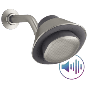 Kohler Moxie Showerhead w/ Built-in Harman Kardon Speaker: From $47