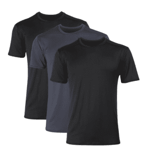 Hanes Men's Moves Breathable Mesh Back T-Shirt 3-Pack: $12