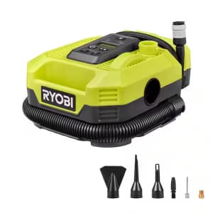 Ryobi One+ 18V Cordless Dual Function Inflator/Deflator: $50 Ryobi One+ 18V Cordless Dual Function Inflator/Deflator: $50