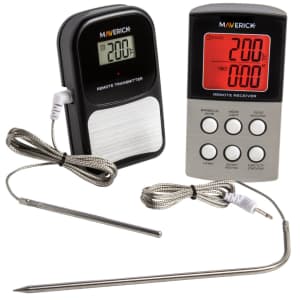 Maverick Wireless Remote Thermometer w/ 2-High Heat Probes: $13