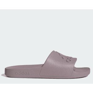 adidas Men's Adilette Aqua Slide Sandals: $8.40