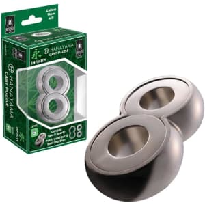 BePuzzled Infinity Hanayama Metal Brainteaser: $6.99