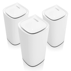 Linksys Velop Pro WiFi 6E Mesh Router 3-Pack: $300