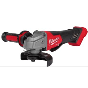 Milwaukee M18 FUEL Brushless Lithium-Ion 4-1/2" / 5" Cordless Small Angle Grinder: $109