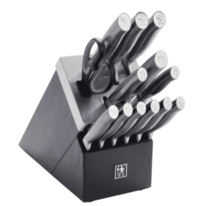 Henckels Graphite 14-Piece Self-Sharpening Block Set: $120