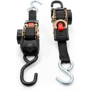 Camco Retractable Transom Tie Down Straps: $15