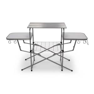 Camco Olympian Deluxe Portable Foldable Grill Table: $67