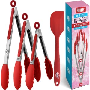 Kaluns Kitchen Tongs Set and Tongs: $7.99