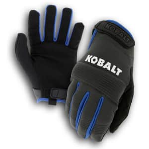 Kobalt Large Synthetic Leather Work Gloves: $9.98