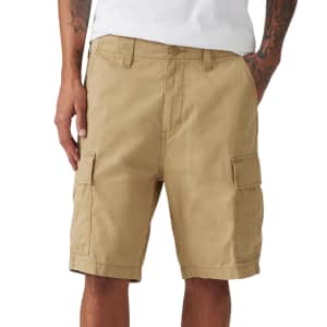 Levi's Men's Carrier 9.5" Cargo Shorts: $25 Levi's Men's Carrier 9.5" Cargo Shorts: $25