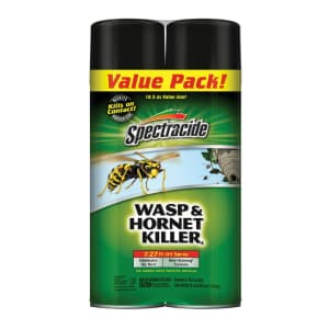 Spectracide 18.5-oz. Wasp & Hornet Killer 2-Pack: $6.96 Spectracide 18.5-oz. Wasp & Hornet Killer 2-Pack: $6.96