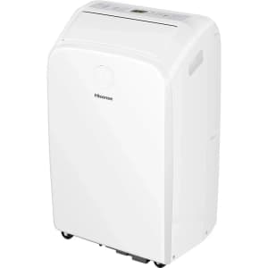 Certified Refurb Hisense Smart 8,000 BTU Dual Hose Portable Air Conditioner w/ Heat Pump: $259