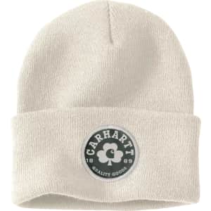 Carhartt Knit Shamrock Patch Beanie: $10.48
