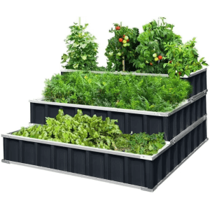 King Bird 3-Tier Raised Garden Bed: $74