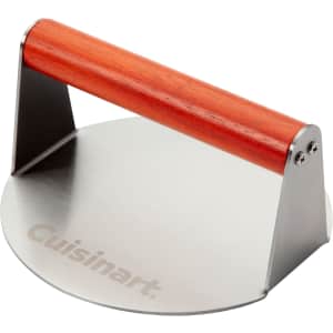 Cuisinart 6" Stainless Steel Smashed Burger Press: $14