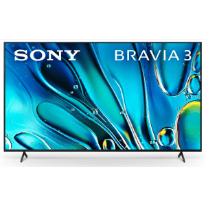 Sony Bravia 3 K-75S30 75" 4K HDR LED UHD Google Smart TV: $948