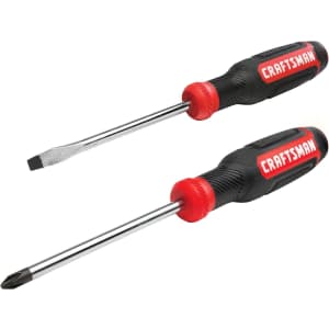 Craftsman 2-Piece Screwdriver Set: $4.98