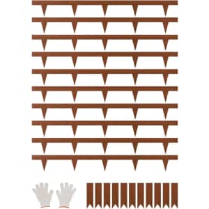 Vevor Steel Landscape Edging 10-Pack: $38.21
