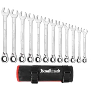 Towallmark Ratcheting Wrench 12-Pack: $24.99