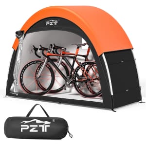 Portable Bike Tent with Rain Cover: $45