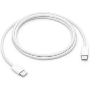 Apple 60W 1-Meter USB-C to USB-C Woven Cable: $10.99