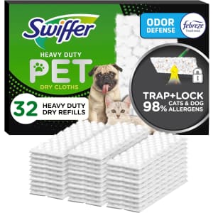 Swiffer Sweeper Pet 32-Count Refills: $7.48 or less via Sub. & Save Swiffer Sweeper Pet 32-Count Refills: $7.48 or less via Sub. & Save