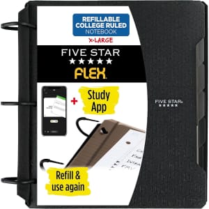 Five Star Flex Refillable Notebook: $7.95 Five Star Flex Refillable Notebook: $7.95