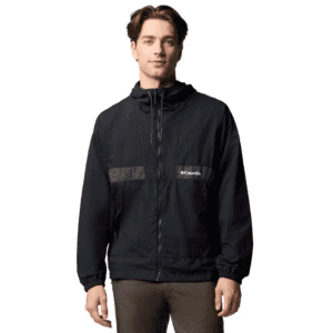 Columbia Men's Spire Valley Hooded Windbreaker: $40