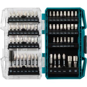 Makita 60-Piece Impact XPS Impact Bit Set: $25