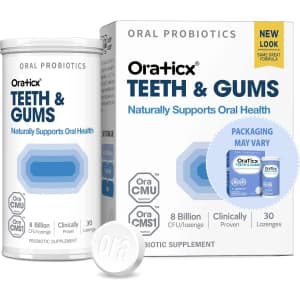 OraTicx Teeth & Gums Dental Probiotics: $12