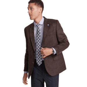 Nautica Men's Modern-Fit Faux-Suede Sport Coat: $59.99