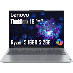 Lenovo ThinkBook 16 Ryzen 5 7533HS 16" Laptop: $499.98