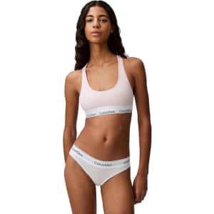 Calvin Klein Women's Modern Cotton Unlined Wireless Bralette: $11