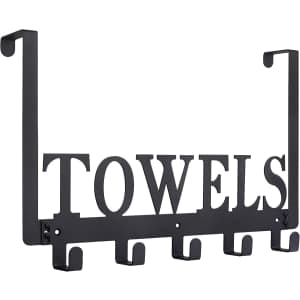 Over The Door Towel Hooks: $12 Over The Door Towel Hooks: $12