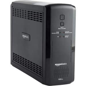 Amazon Basics UPS 1500VA 900W 10-Outlet Battery Power Backup: $131 Amazon Basics UPS 1500VA 900W 10-Outlet Battery Power Backup: $131